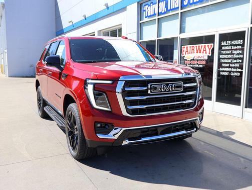 Volcanic Red Tintcoat 2026 GMC Yukon 4WD Elevation