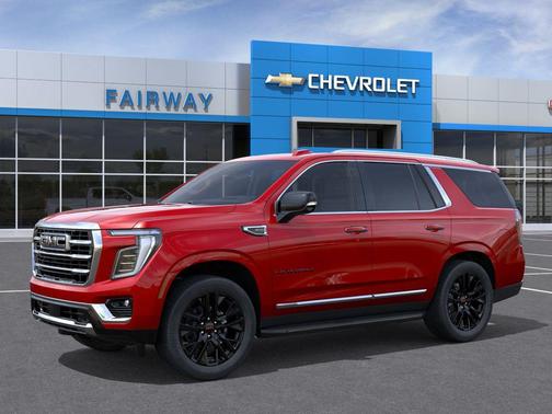 Volcanic Red Tintcoat 2026 GMC Yukon 4WD Elevation