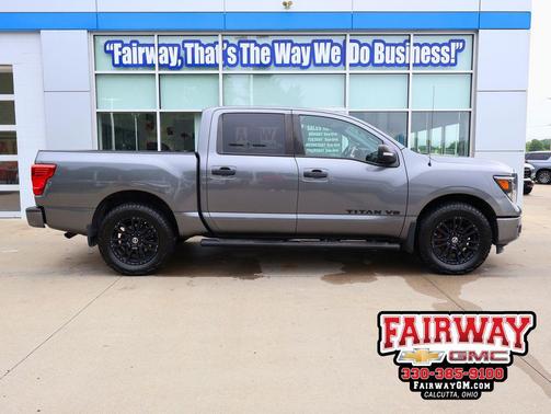 Gun Metallic 2019 Nissan Titan SV
