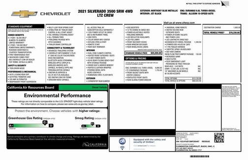 2021 Chevrolet Silverado 3500 LTZ