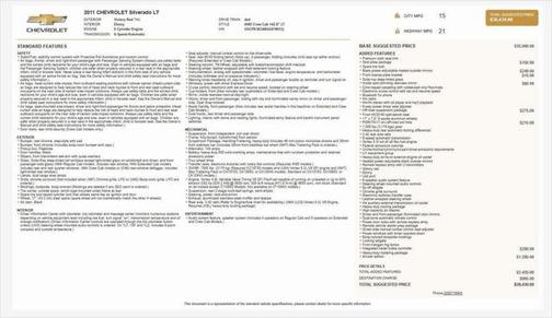 2011 Chevrolet Silverado 1500 LT