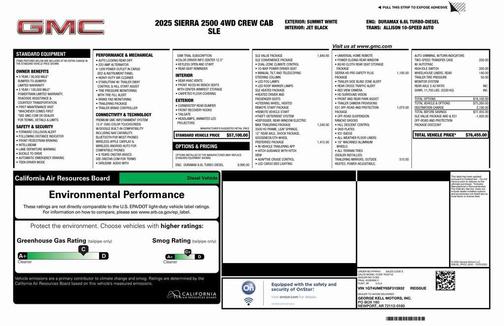 2025 GMC Sierra 2500 SLE