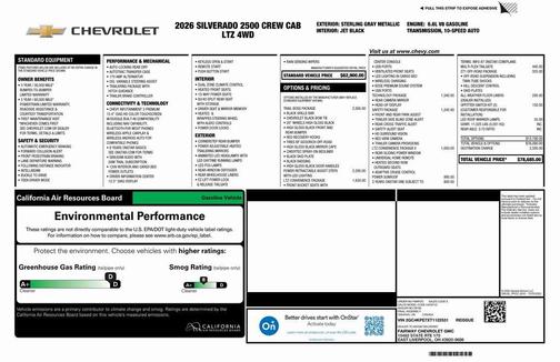 2026 Chevrolet Silverado 2500 LTZ