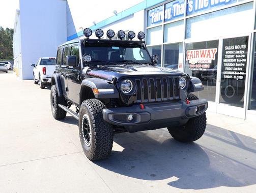 Black Clearcoat 2019 Jeep Wrangler Unlimited Rubicon