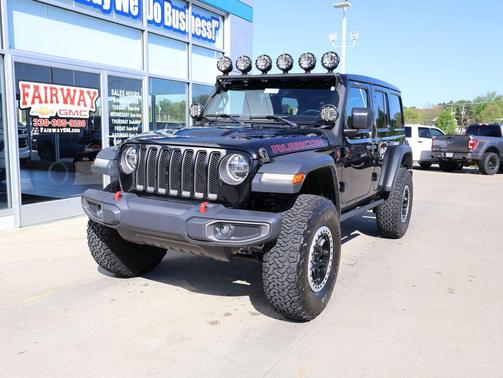 Black Clearcoat 2019 Jeep Wrangler Unlimited Rubicon