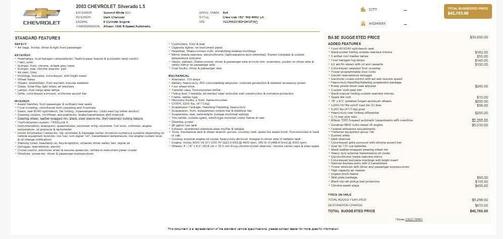 2003 Chevrolet Silverado 2500 LS H/D Crew Cab