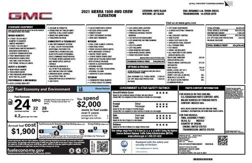 2021 GMC Sierra 1500 Elevation