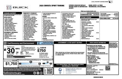 2025 Buick Envista Sport Touring FWD
