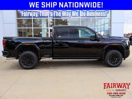 Onyx Black 2026 GMC Sierra 3500 AT4