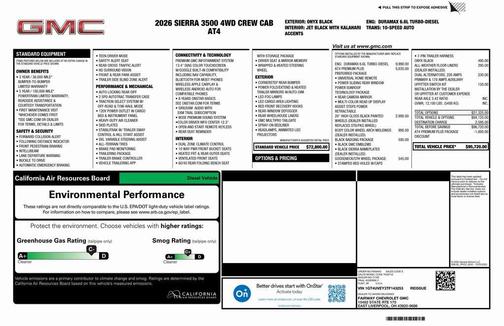 2026 GMC Sierra 3500 AT4