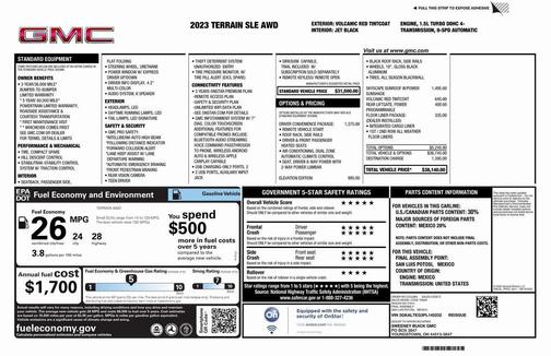 2023 GMC Terrain SLE