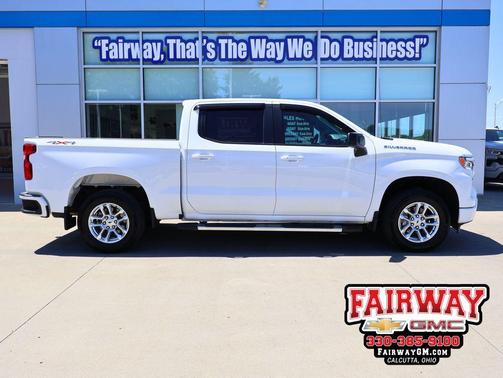 Summit White 2025 Chevrolet Silverado 1500 RST