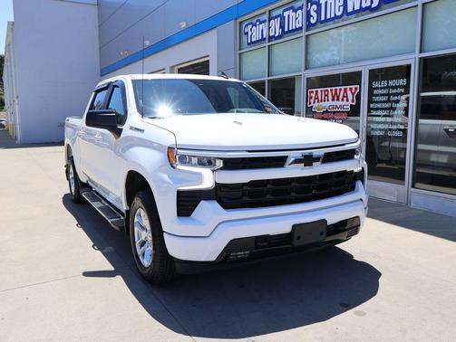 Summit White 2025 Chevrolet Silverado 1500 RST