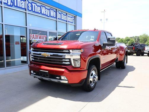 Cherry Red Tintcoat 2022 Chevrolet Silverado 3500 High Country