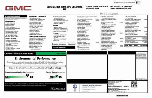 2025 GMC Sierra 3500 SLE
