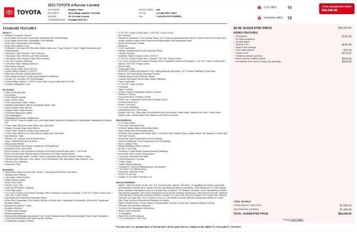 2023 Toyota 4Runner Limited