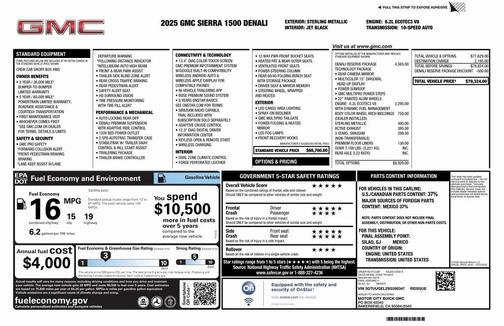 2025 GMC Sierra 1500 Denali