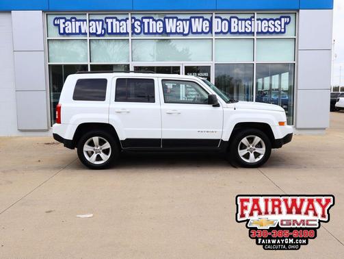 Bright White Clearcoat 2016 Jeep Patriot Latitude