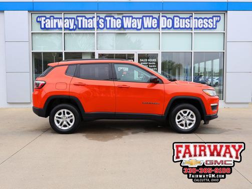 Spitfire Orange Clearcoat 2018 Jeep Compass Sport