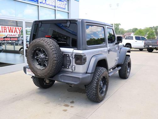 Billet Silver Metallic Clearcoat 2018 Jeep Wrangler Sport S