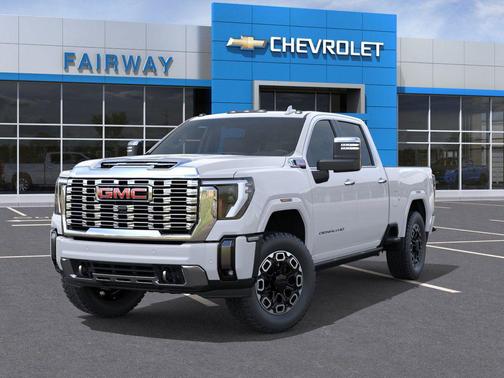 Glacier White Tricoat 2026 GMC Sierra 3500 Denali