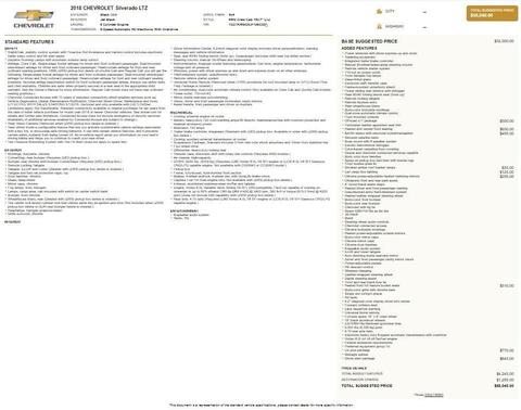 2018 Chevrolet Silverado 2500 LTZ