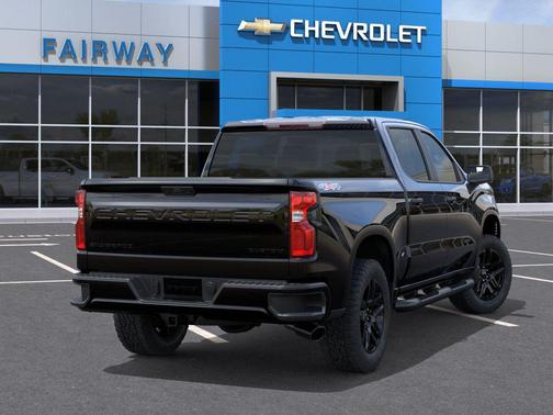 Black 2026 Chevrolet Silverado 1500 Custom