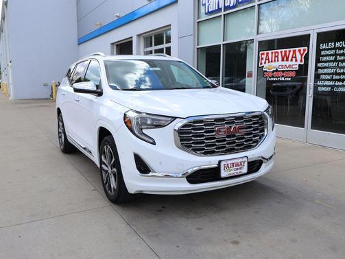 Summit White 2018 GMC Terrain Denali