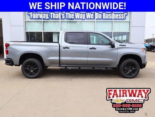Sterling Gray Metallic 2026 Chevrolet Silverado 1500 LT Trail Boss