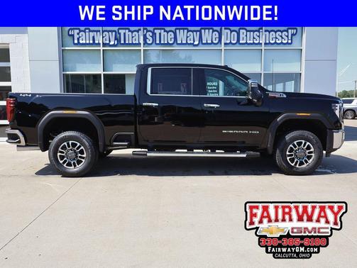 Onyx Black 2026 GMC Sierra 3500 SLT