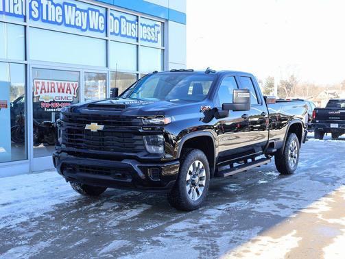 Black 2026 Chevrolet Silverado 2500 Custom