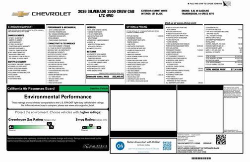 2026 Chevrolet Silverado 2500 LTZ