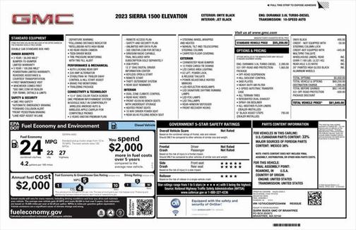 2023 GMC Sierra 1500 Elevation