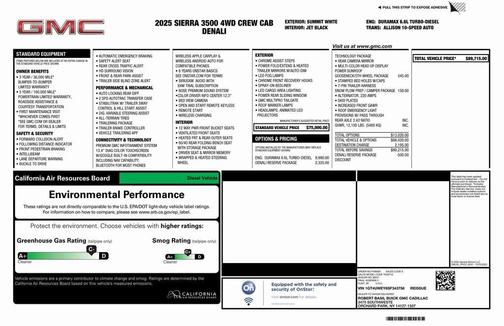 2025 GMC Sierra 3500 Denali