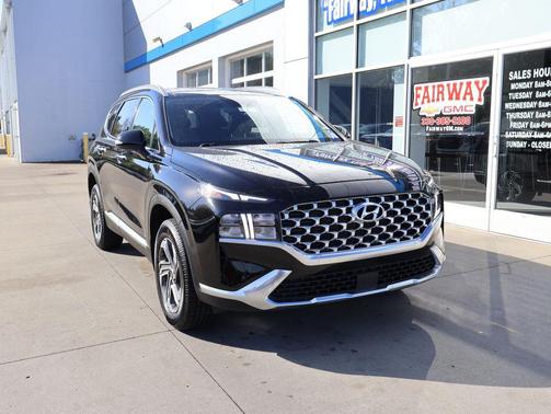 Twilight Black 2022 Hyundai SANTA FE SEL 2.4
