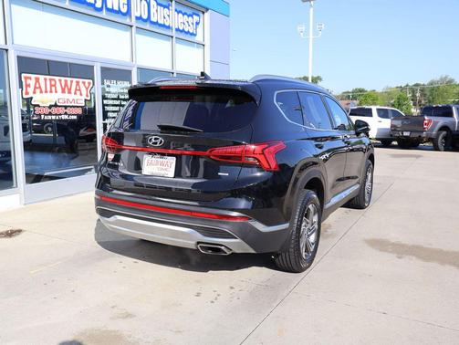 Twilight Black 2022 Hyundai SANTA FE SEL 2.4
