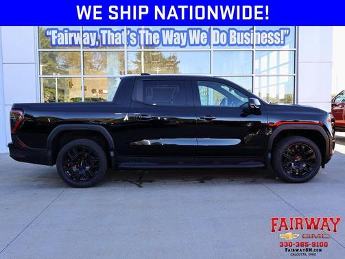 Onyx Black 2026 GMC Sierra EV Extended Range Elevation