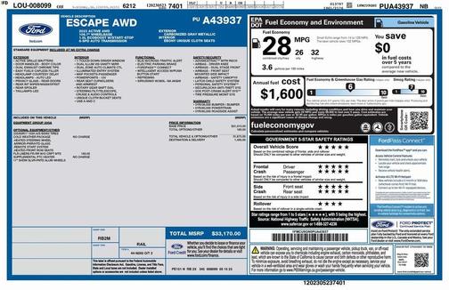 2023 Ford Escape Active