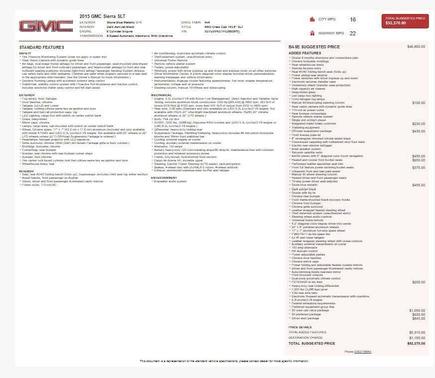 2015 GMC Sierra 1500 SLT
