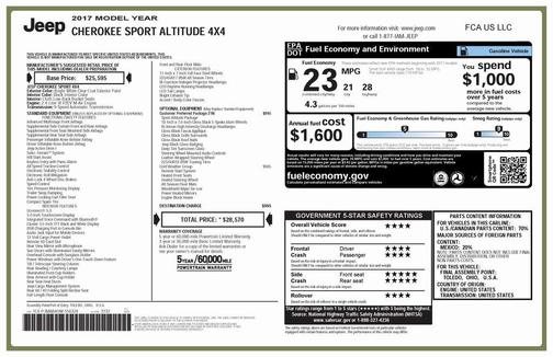 2017 Jeep Cherokee Altitude