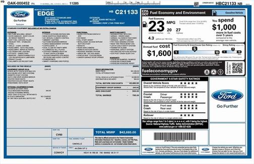 2017 Ford Edge Titanium