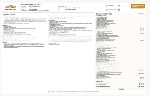 2014 Chevrolet Silverado 1500 1LT