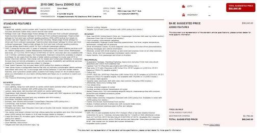 2018 GMC Sierra 2500 SLE