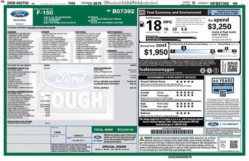 2022 Ford F-150 Platinum