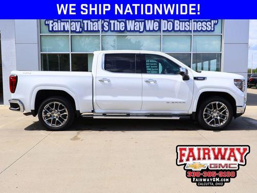 Summit White 2026 GMC Sierra 1500 SLT