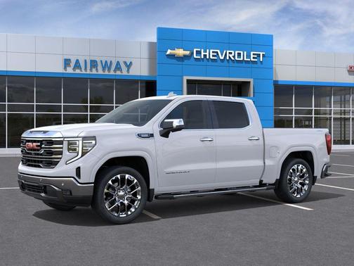 Summit White 2026 GMC Sierra 1500 SLT