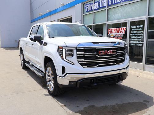 Summit White 2026 GMC Sierra 1500 SLT