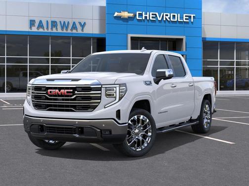 Summit White 2026 GMC Sierra 1500 SLT