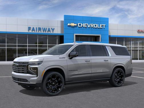 Sterling Gray Metallic 2026 Chevrolet Suburban High Country, 4WD