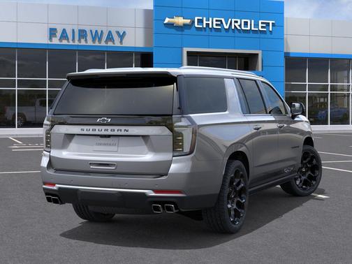 Sterling Gray Metallic 2026 Chevrolet Suburban High Country, 4WD
